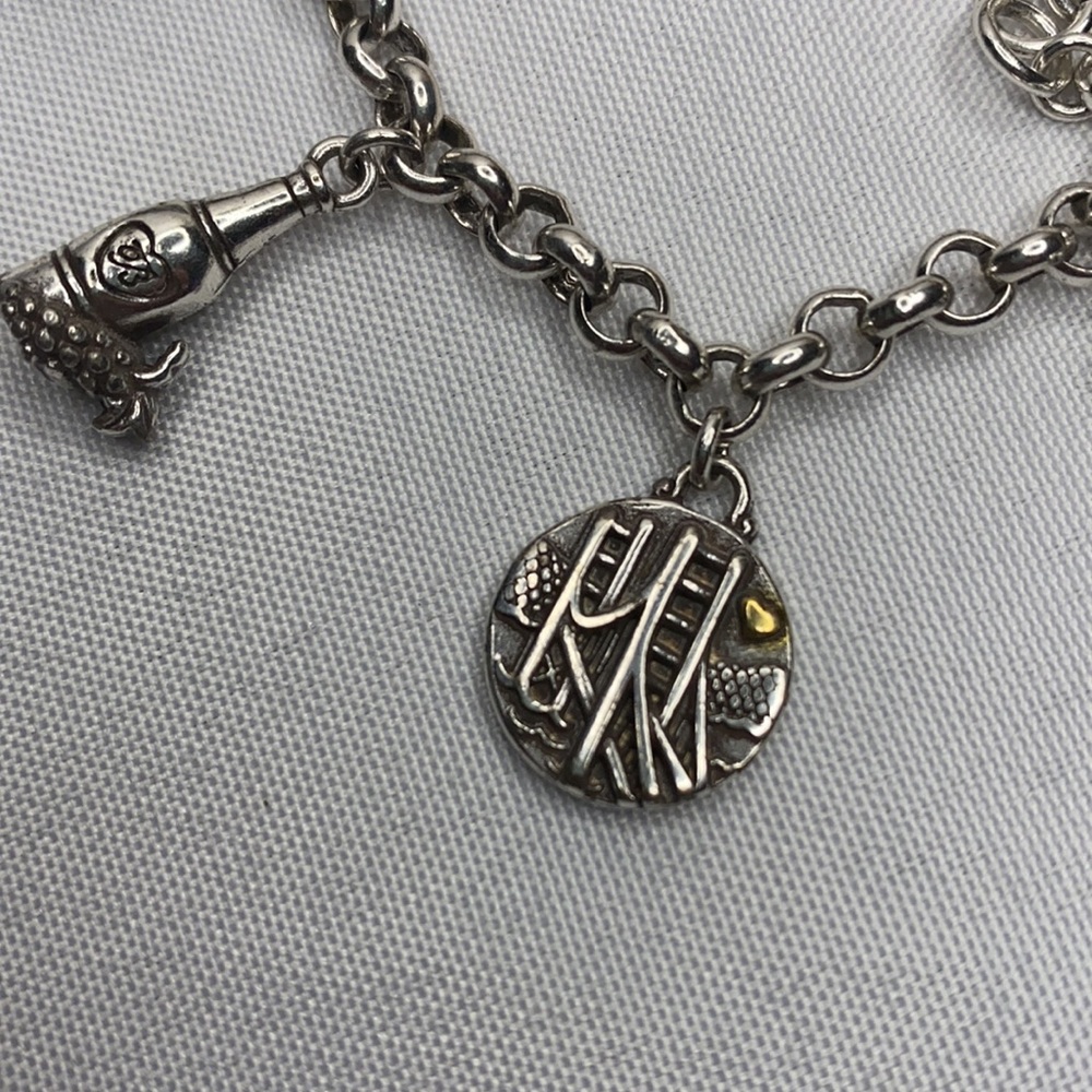 Brighton California charm Bracelet 8 1/2" - Picture 4 of 9